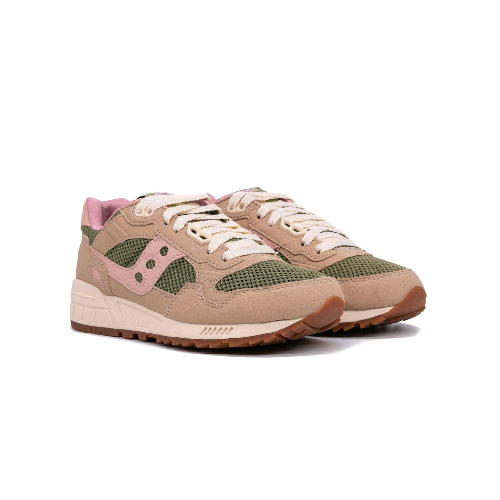 Saucony Shadow 5000 - Tan / Olive Media FRONT