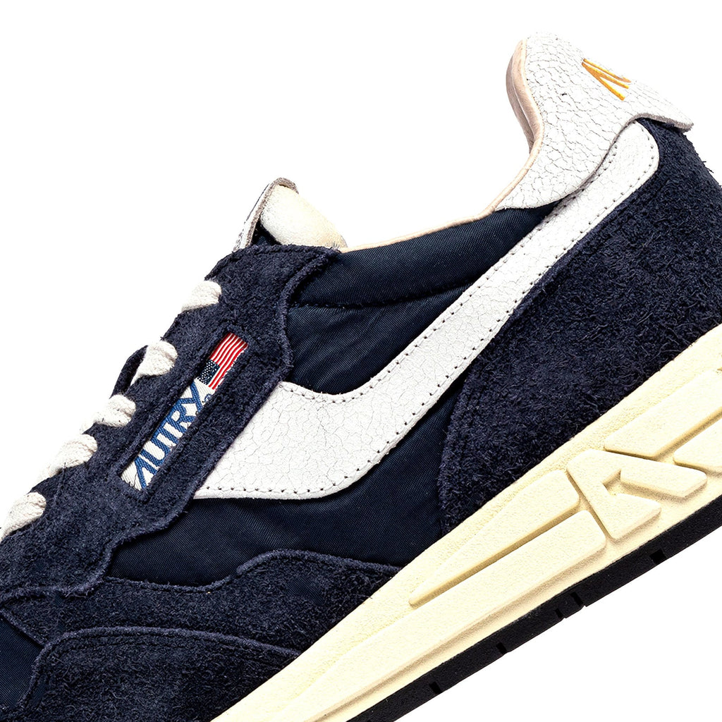 autry reelwind sneakers bleu foncé pour hommes vue de détails