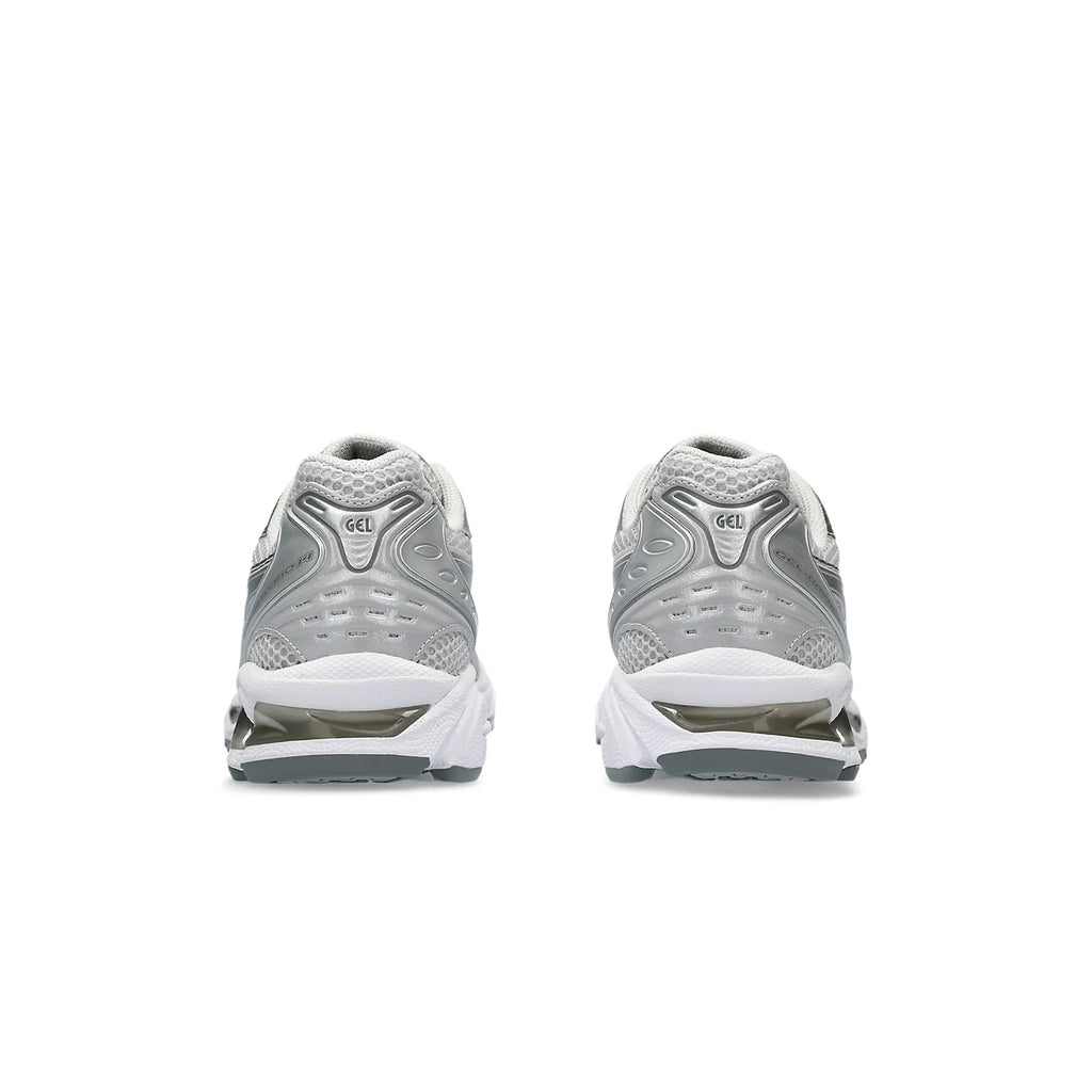 Asics Gel-Kayano 14 rear view heel detail grey