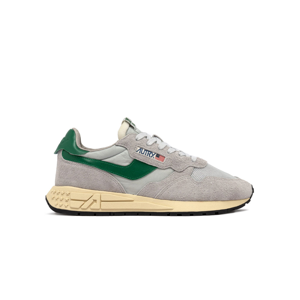 Reelwind Grey and Green Autry Sneakers 