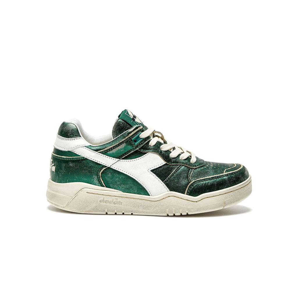 Sneakers Diadora Heritage B560 Metal Green for women Side view