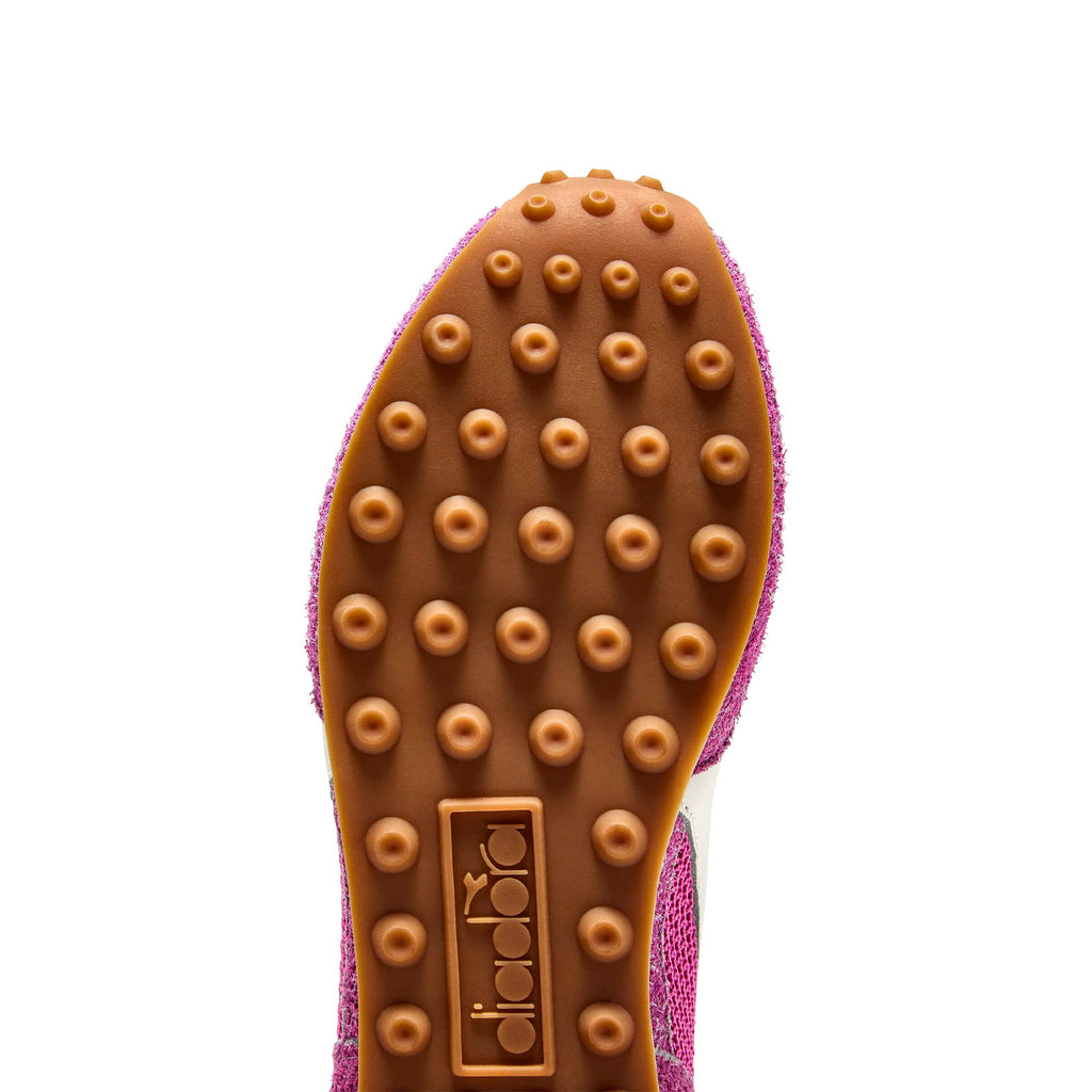 Outsole of Diadora Rally sneakers highlighting bold traction pattern