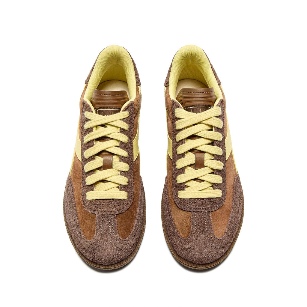 sneakers diadora Trainer Hairy brunes pour femmes vue de haut