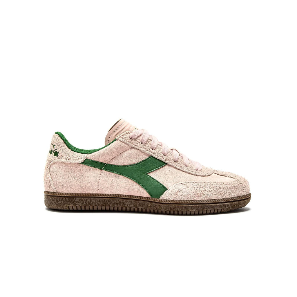 diadora Trainer sneakers et rose pour femmes vue de profil