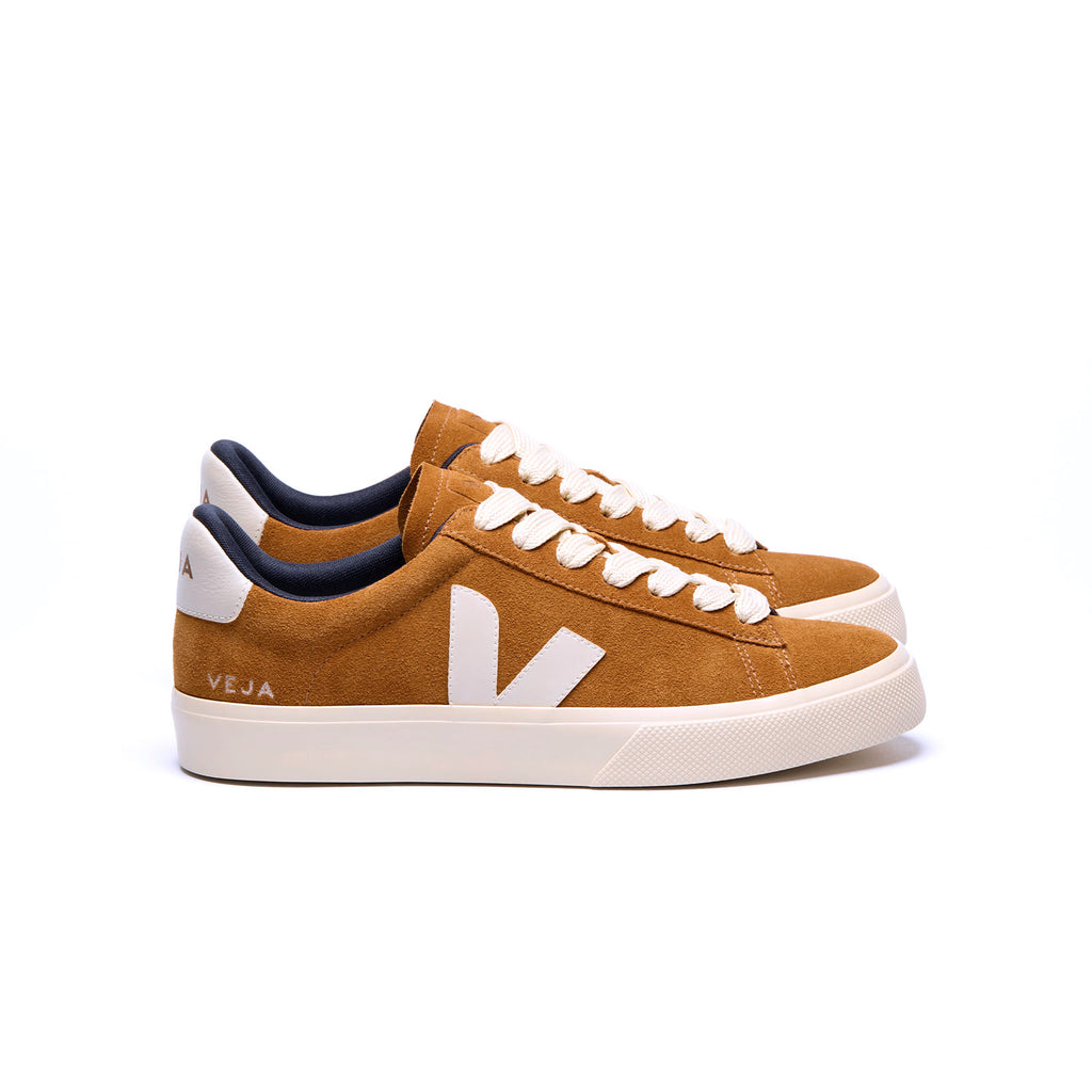 Veja Campo Bold SUede brunes pour hommes vues de coté