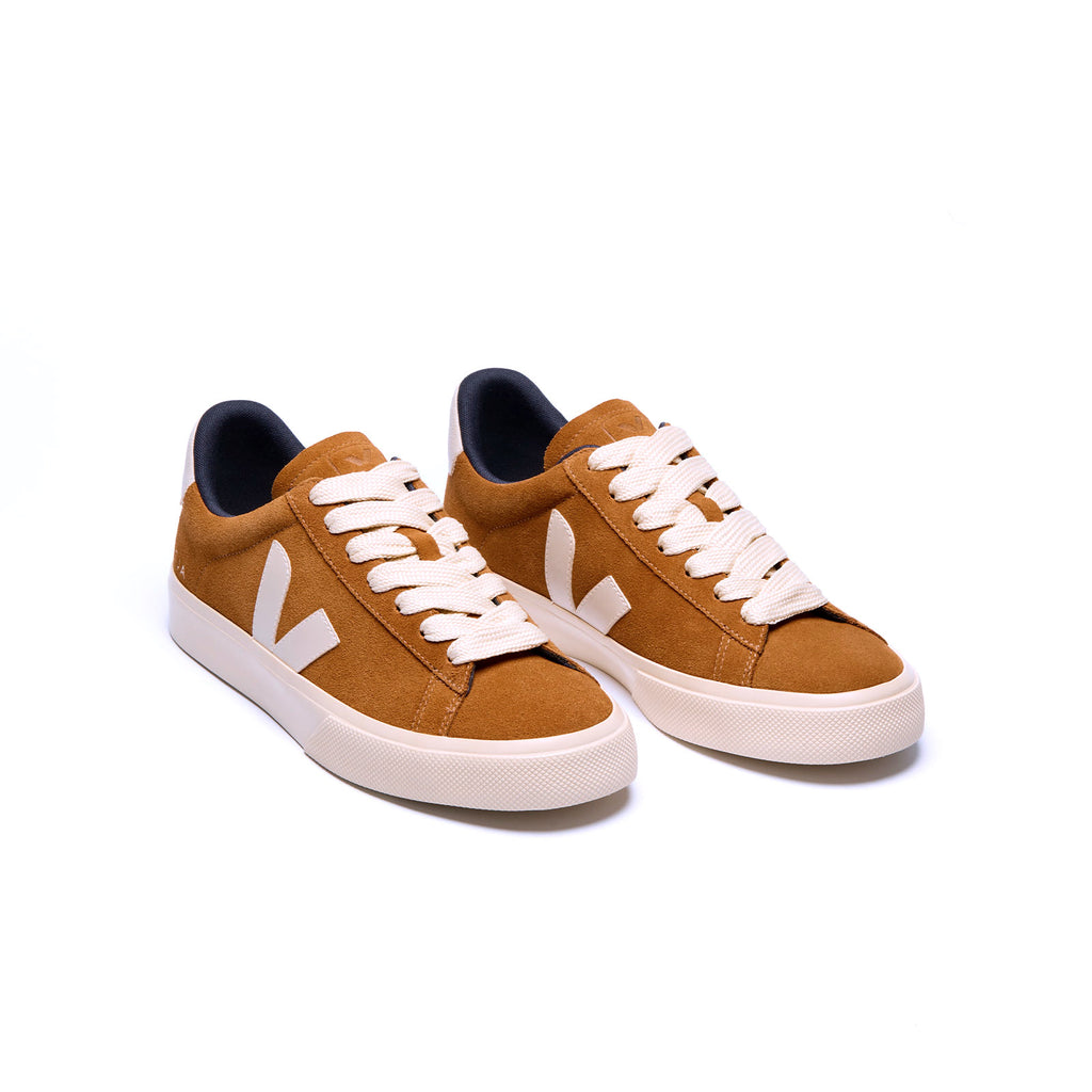 Veja Campo Bold SUede brunes pour hommes vues de profil