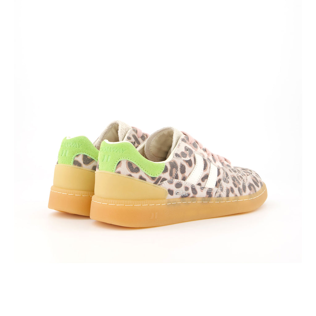 baskets coolway gazelle campus sneakers leopard