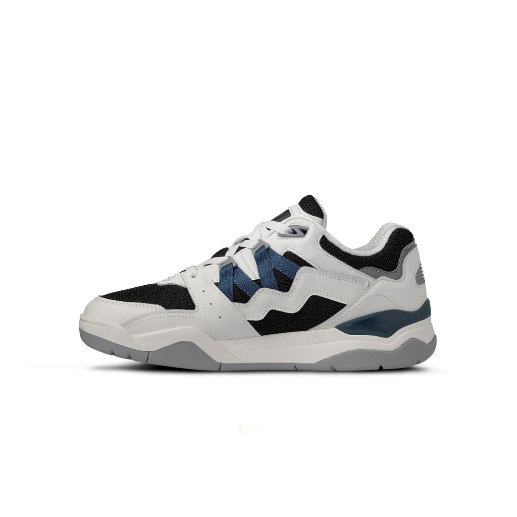 sneakers karhu fusion XT blanches et bleus pour hommes vues de l'intérieur