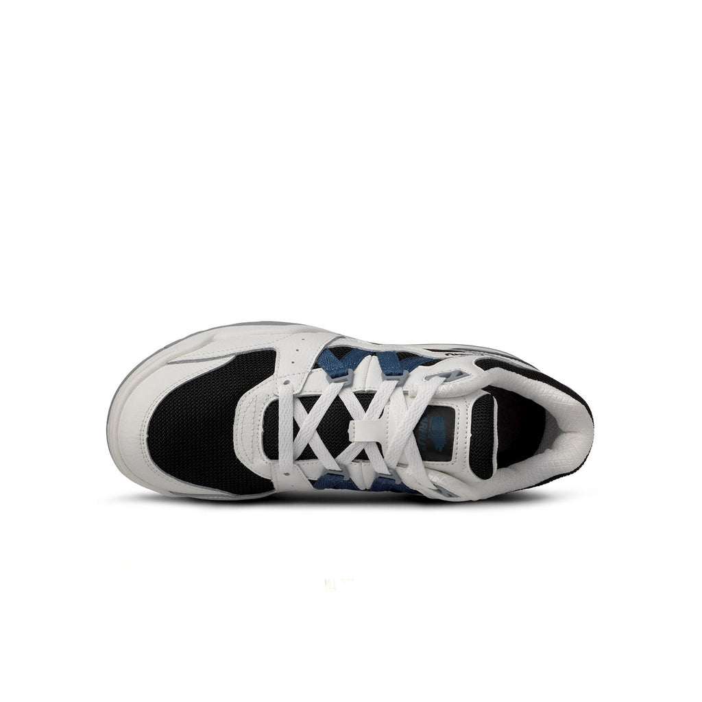 sneakers karhu fusion XT blanches et bleus pour hommes vues du haut