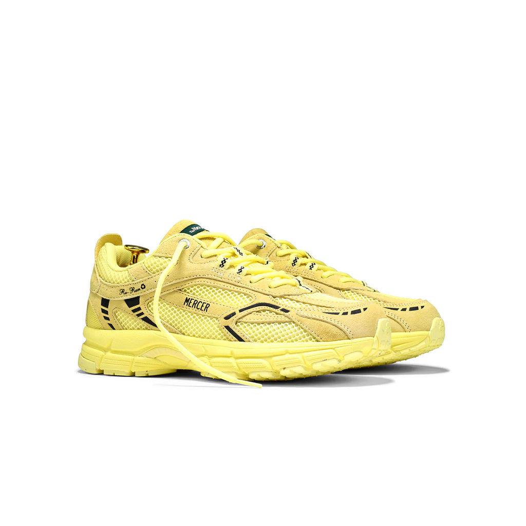 Yellow Monochrome sustainable mercer sneakers for women 