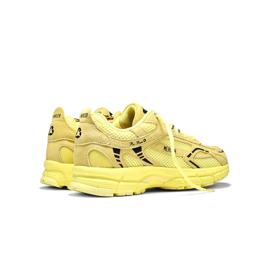 Yellow Monochrome sustainable mercer sneakers for women