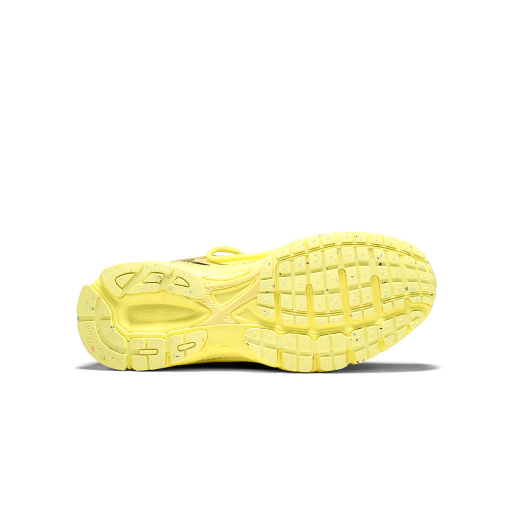 Yellow Monochrome sustainable mercer sneakers for women sole view