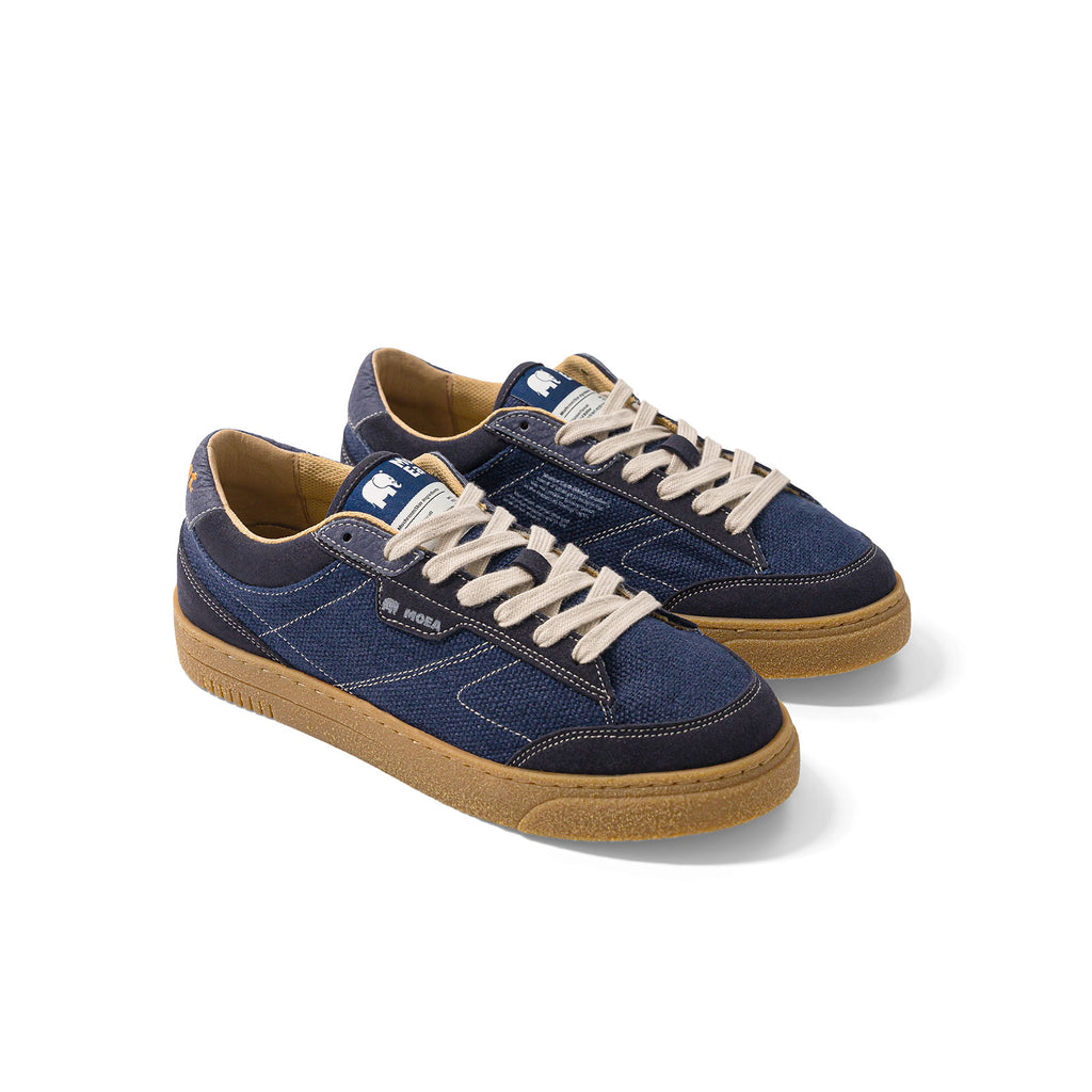 MoEa gen 3 men vegan sneakers blue top view