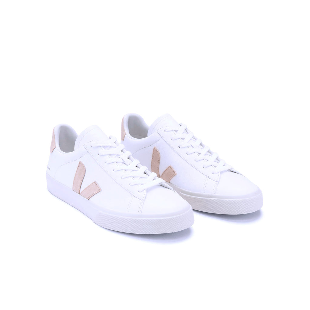 Veja campo beige pour femmes et pour hommes vues de profil