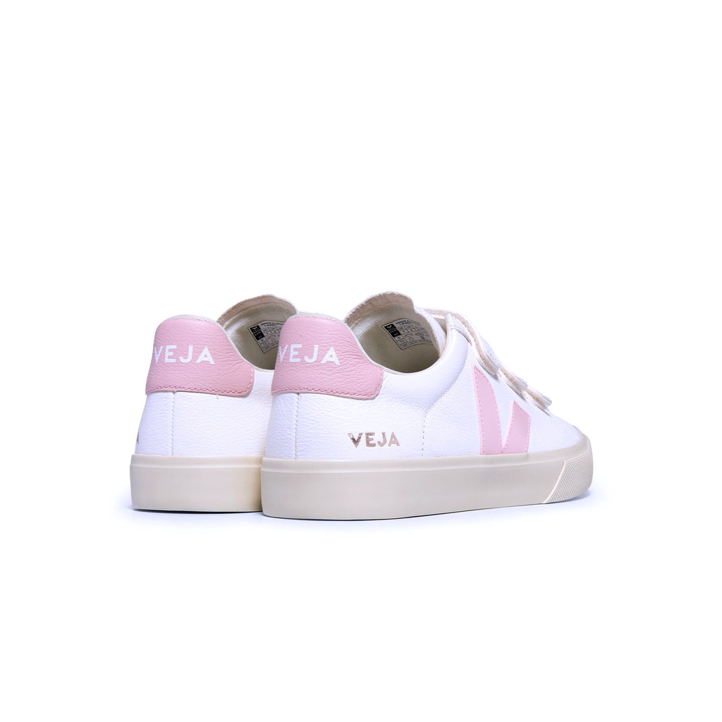 Veja Recife velcro rose pour femmes vues de l'arrière