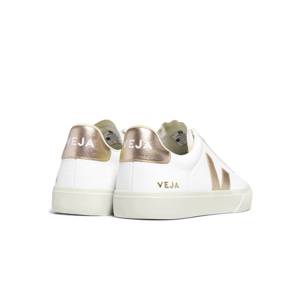 VEJA - Campo Chromefree Leather - Extra White / Platine women