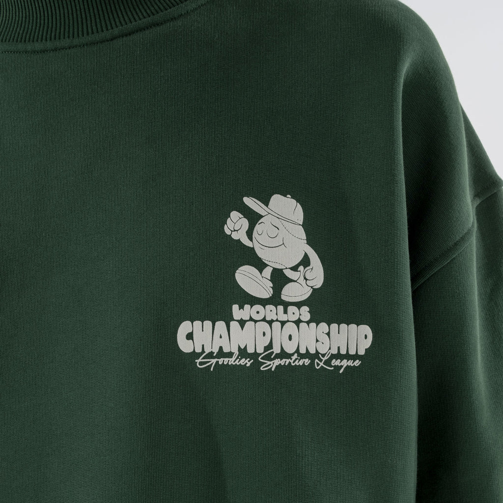 Goodies sportive Championship Crewneck pour hommes détail