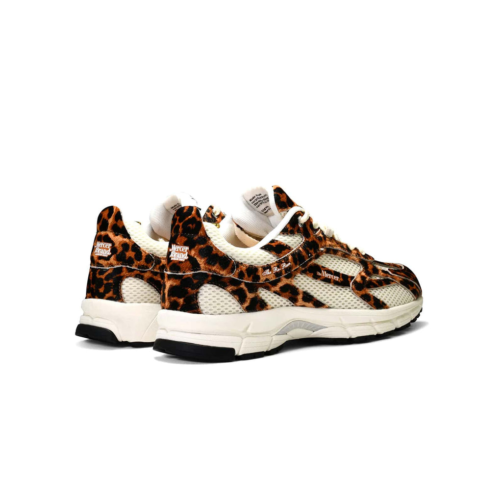 Sneakers Mercer Amsterdam femmes leopard vue de l'arrière