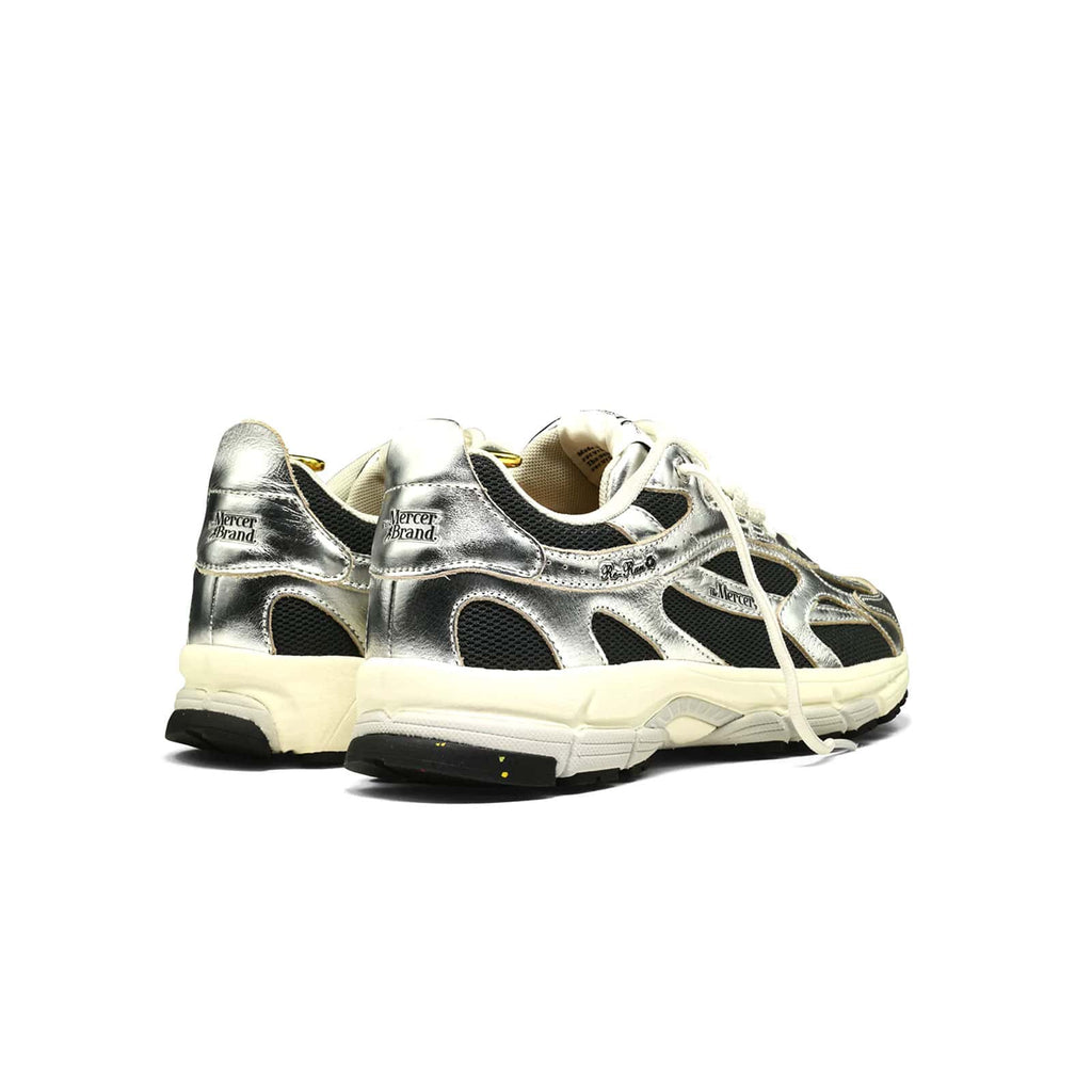 Sneakers Mercer Amsterdam femmes silver argentées vue de l'arrière