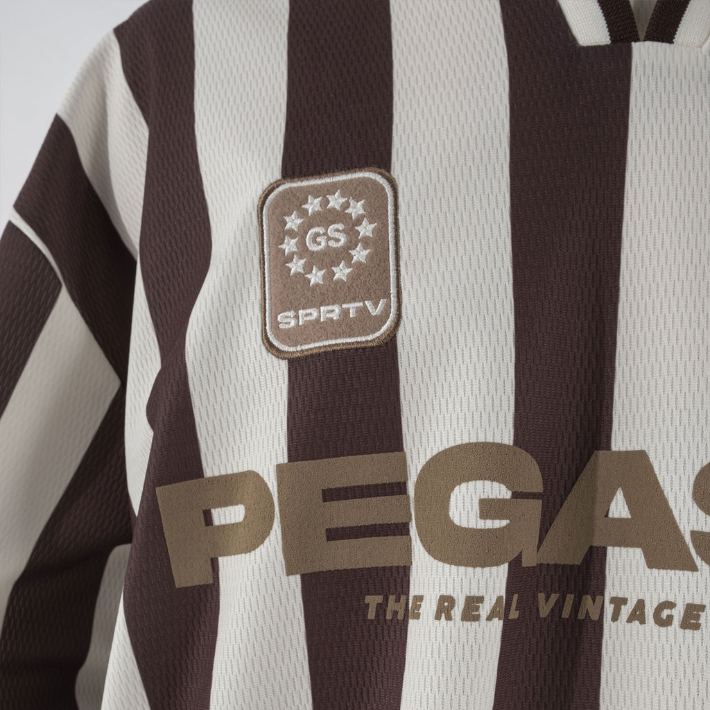 Goodies Sportive Cocoa Vintage Football Brown Tee for men details