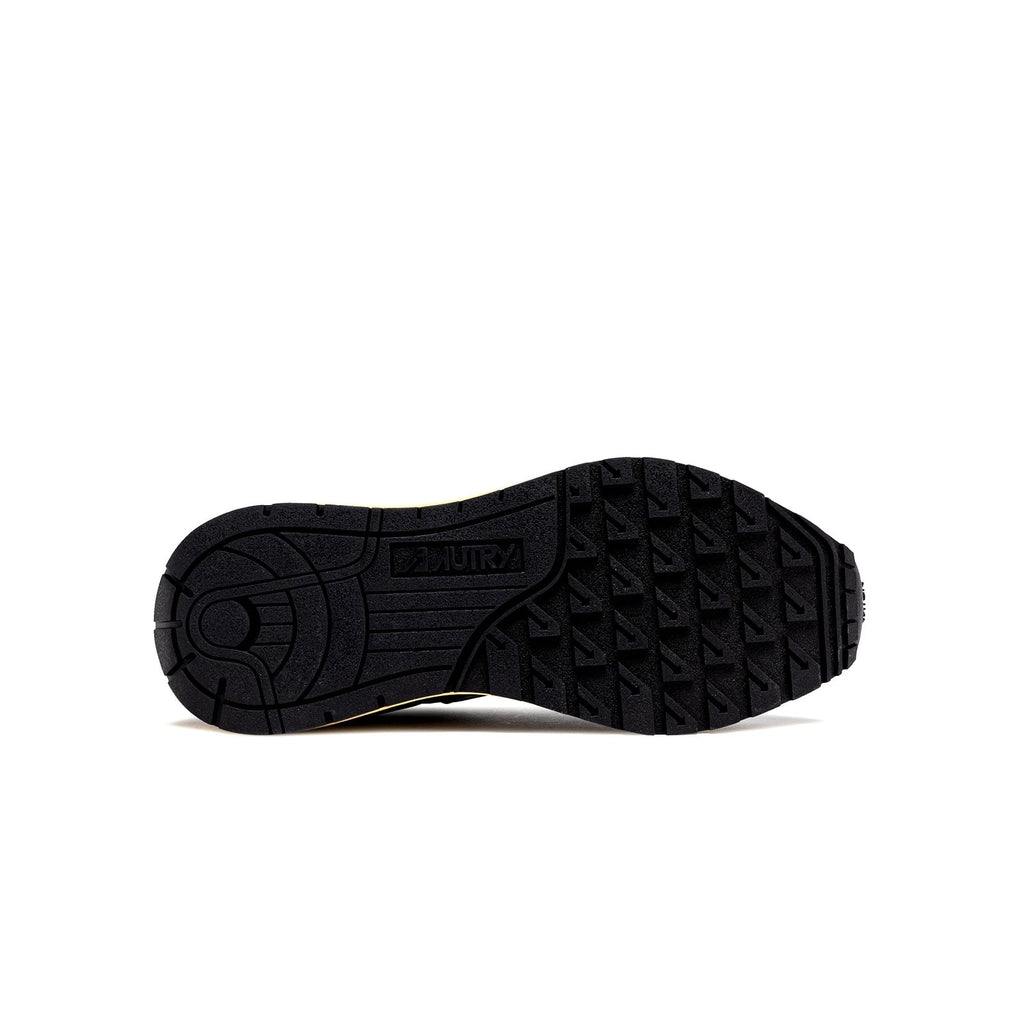 autry reelwind sneakers grises et vertes pour hommes vue de la semelle