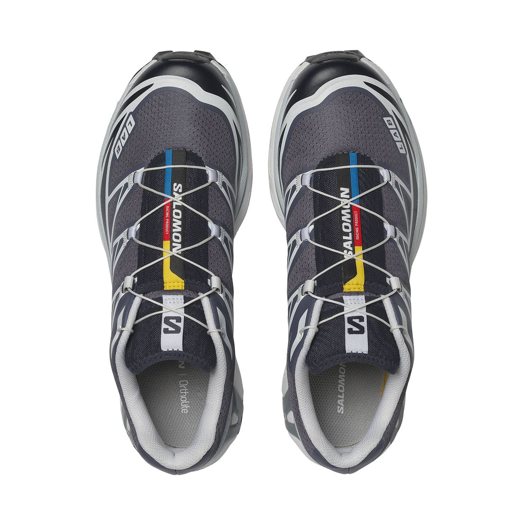 sneakers salomon XT-6 hommes et femmes grises vue du haut