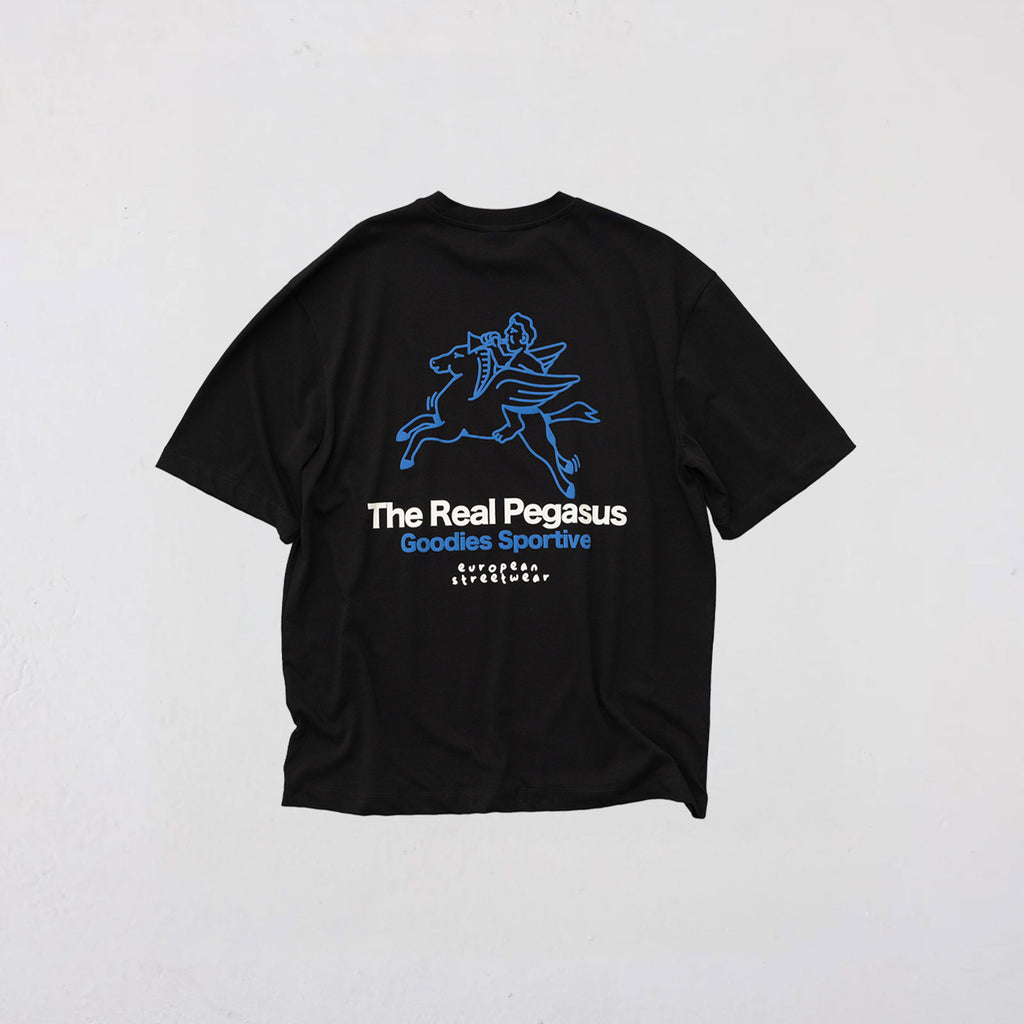 T-Shirt goodies sportive Real Pegasus vu de dos