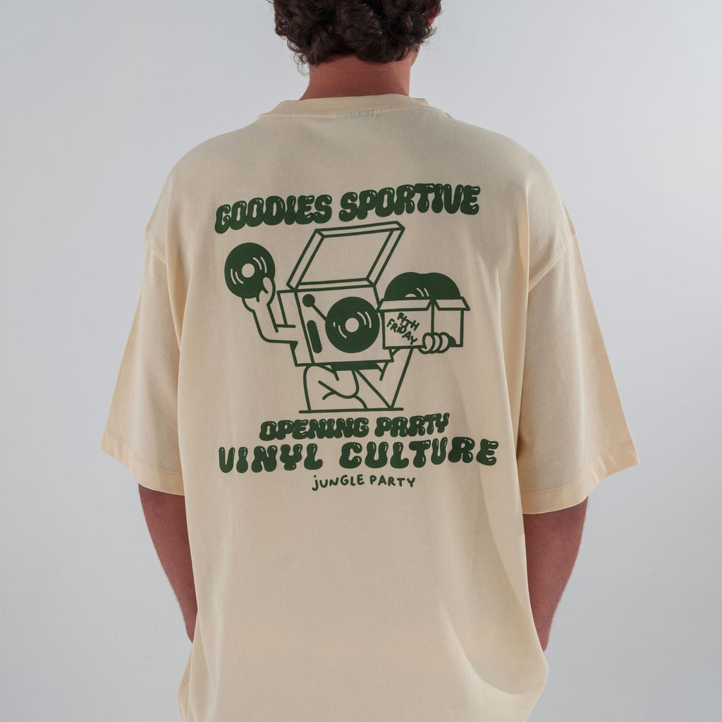 T-Shirt Goodies Sportive Vinyle Culture de dos porté